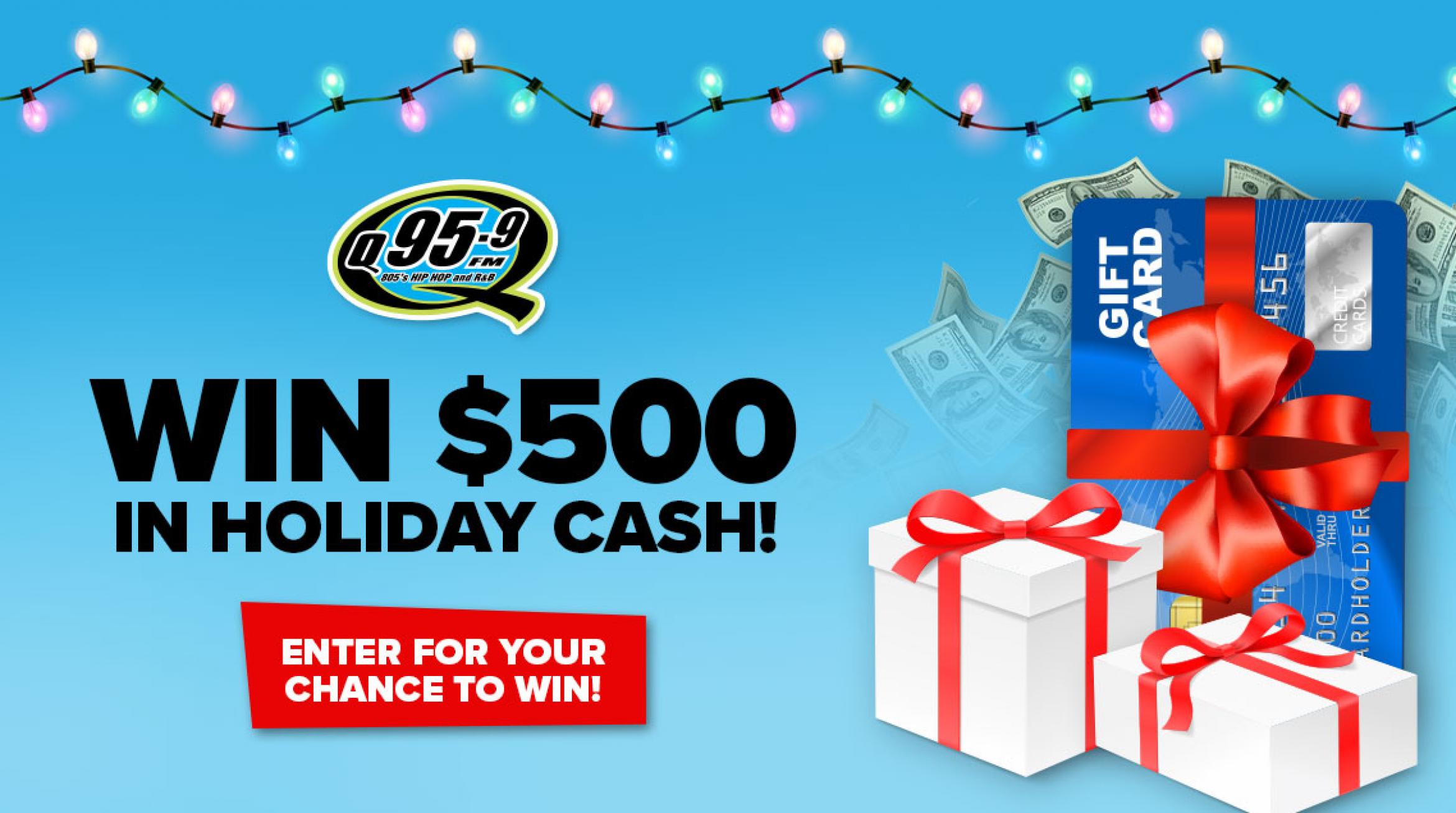 Promo Holiday Cash Giveaway Q959