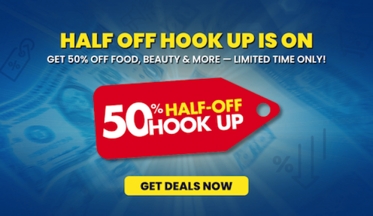Get 50% Off Deals at Local Businesses