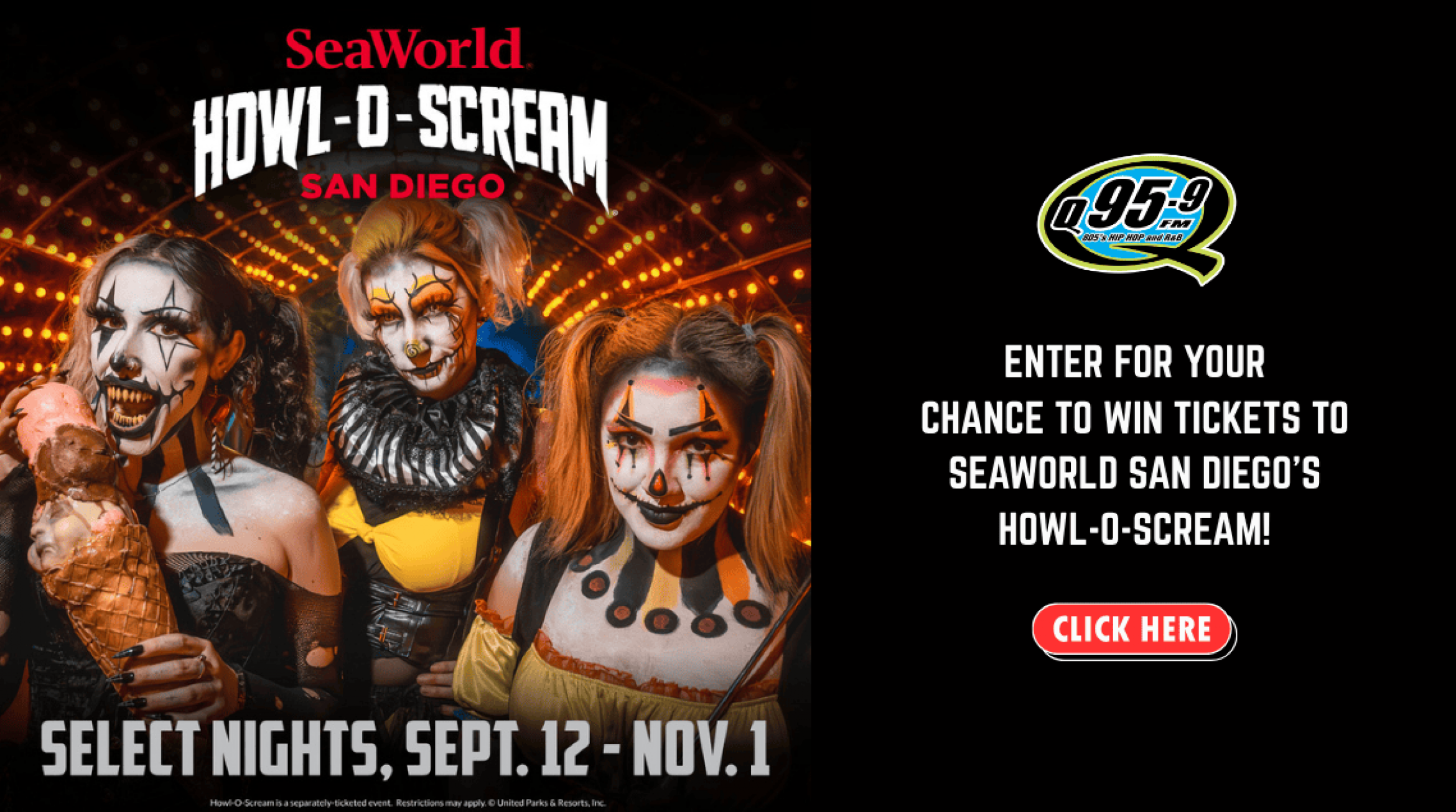 Promo SeaWorld HowlOScream